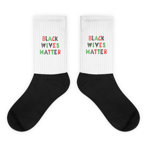 Black Wives Matter Socks (Signature Collection)