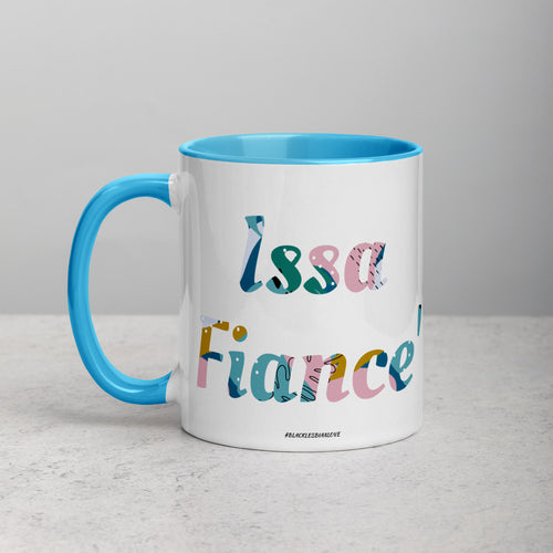 Issa Fiance Mug (Black or Blue Inside)