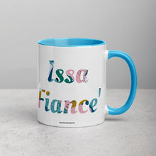 Load image into Gallery viewer, Issa Fiance Mug (Black or Blue Inside)