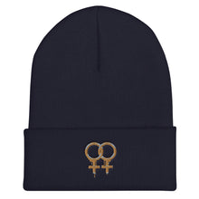 Load image into Gallery viewer, Lesbian Drip Cuffed Beanie