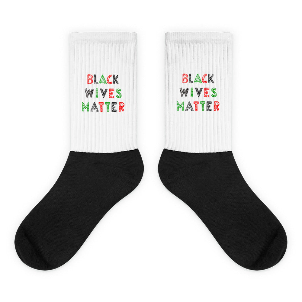 Black Wives Matter Socks (Signature Collection)